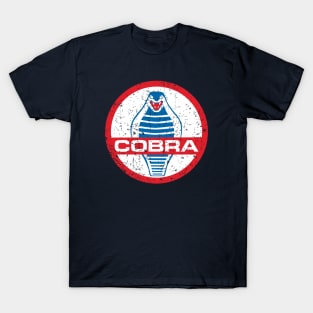 Shelby Cobra badge - worn distressed look T-Shirt